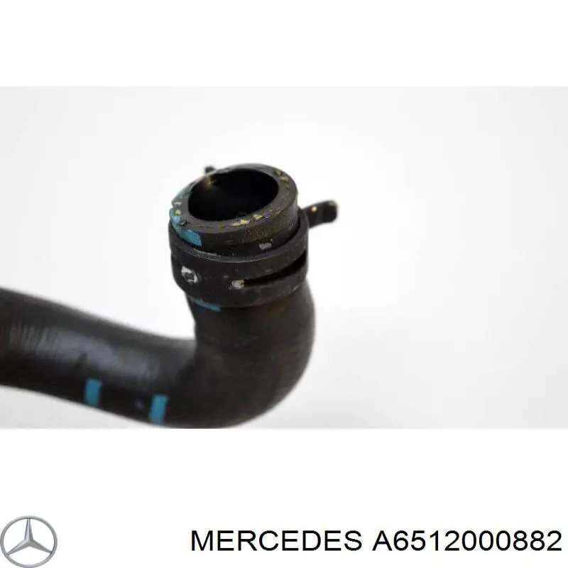 Manguera de radiador EGR, línea de retorno FT61099 Fast