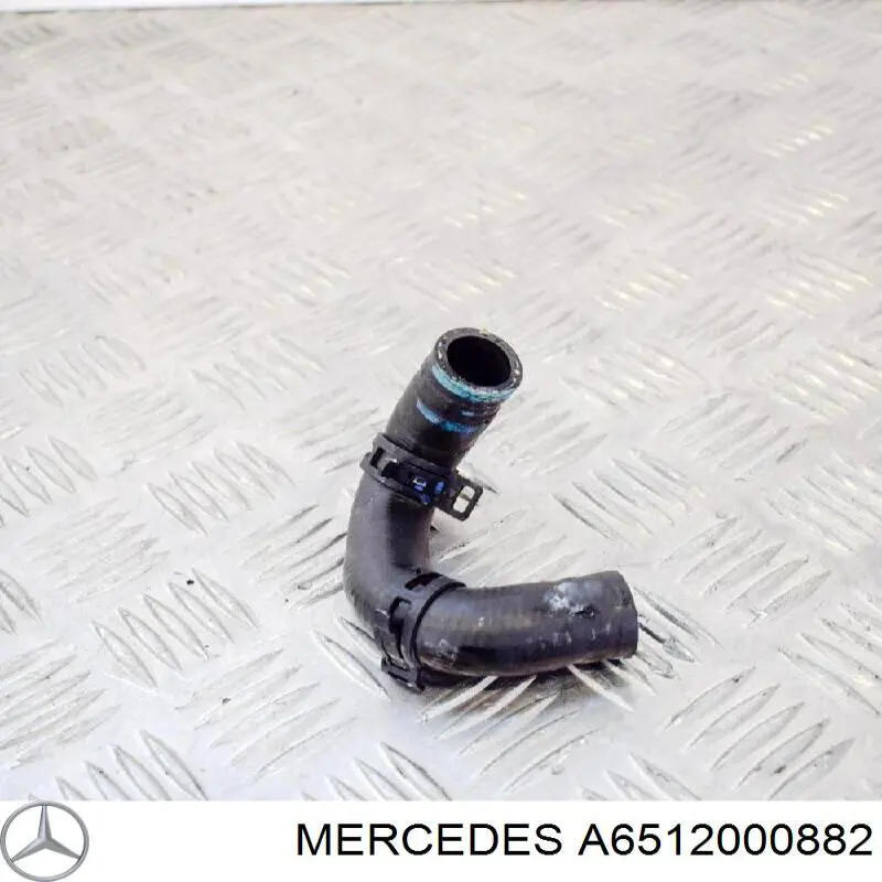 A6512000882 Mercedes manguera radiador egr, línea de retorno