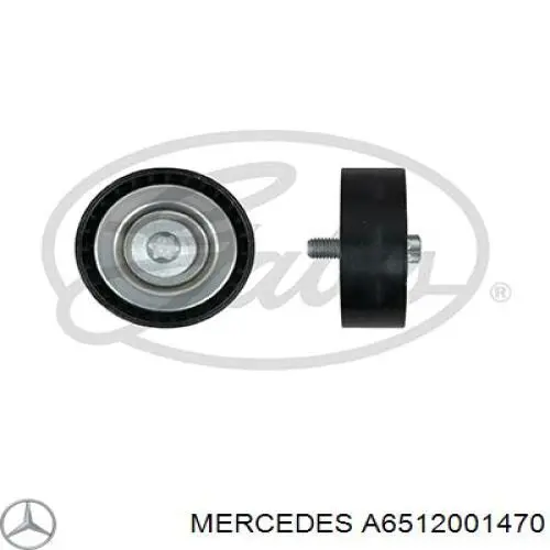 Polea inversión/guía, correa auxiliar servicios Mercedes A6512001470 precio, desde 11,92 EUR