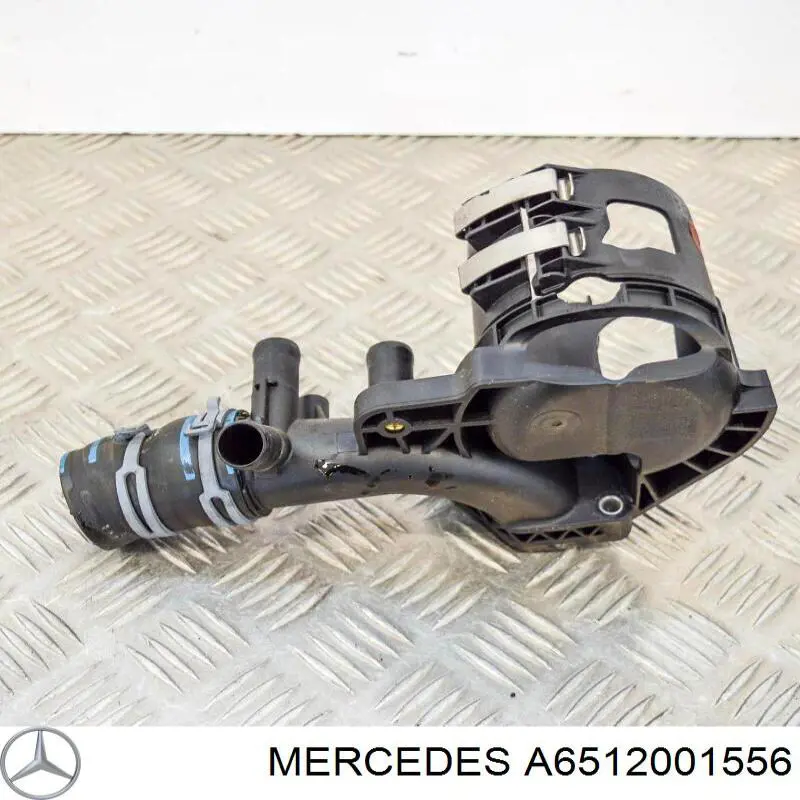 A6512001556 Mercedes tapa de la carcasa del filtro de el combustible