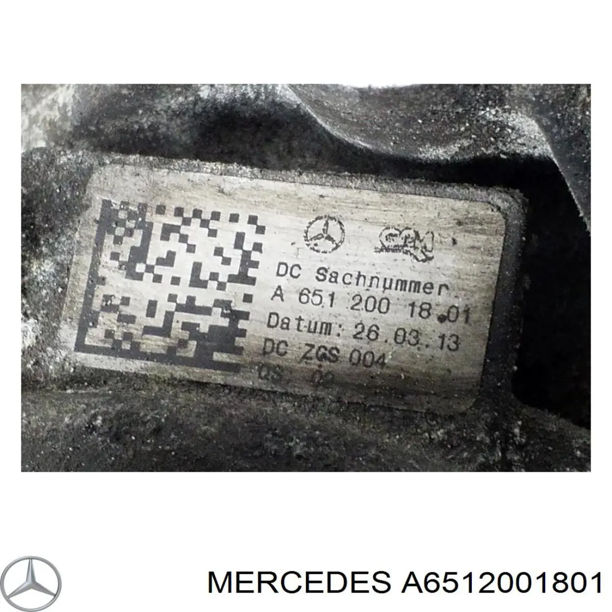 Comprar A6512001801 Mercedes Bomba de agua para motor
