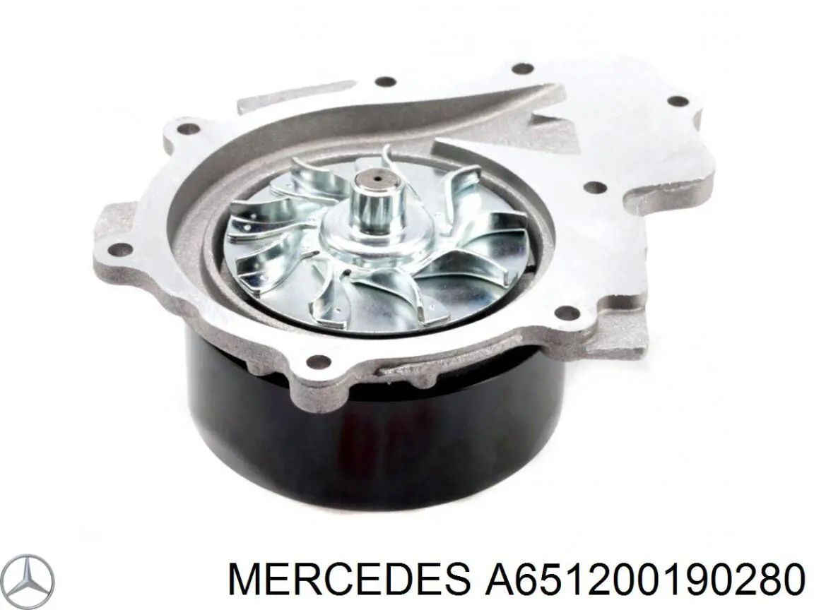 A651200190280 Mercedes Bomba refrigerante coche