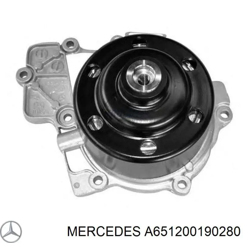 Comprar A651200190280 Mercedes Bomba de agua para motor