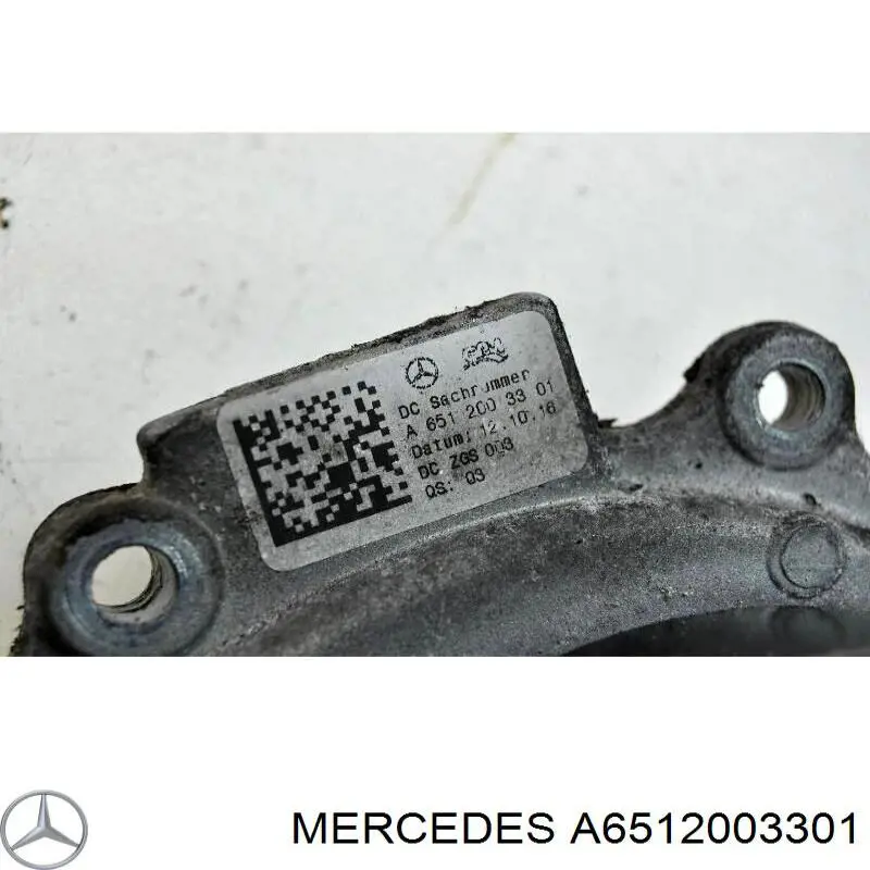 Bomba de agua A6512003301 Mercedes