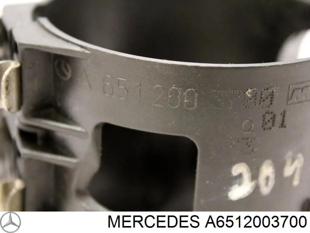 A6512003700 Mercedes Caja del filtro de combustible