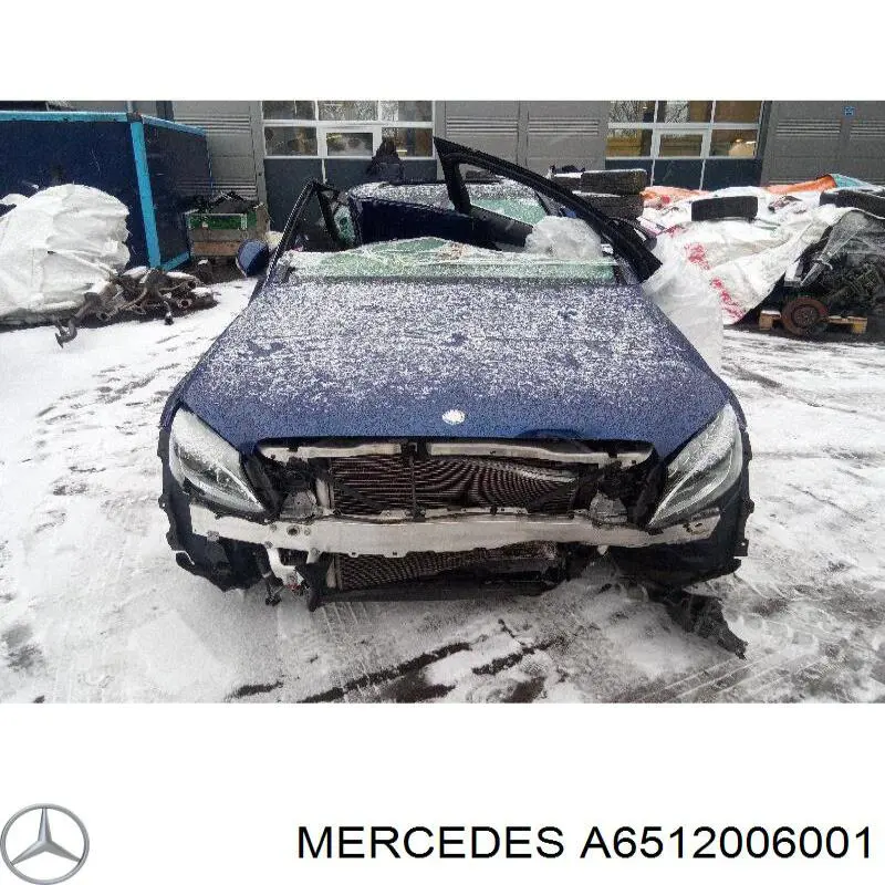 Bomba de agua 651200510180 Mercedes