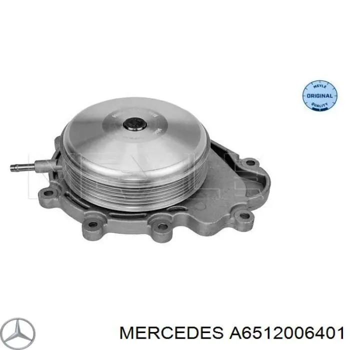 Motor de agua Mercedes A6512006401
