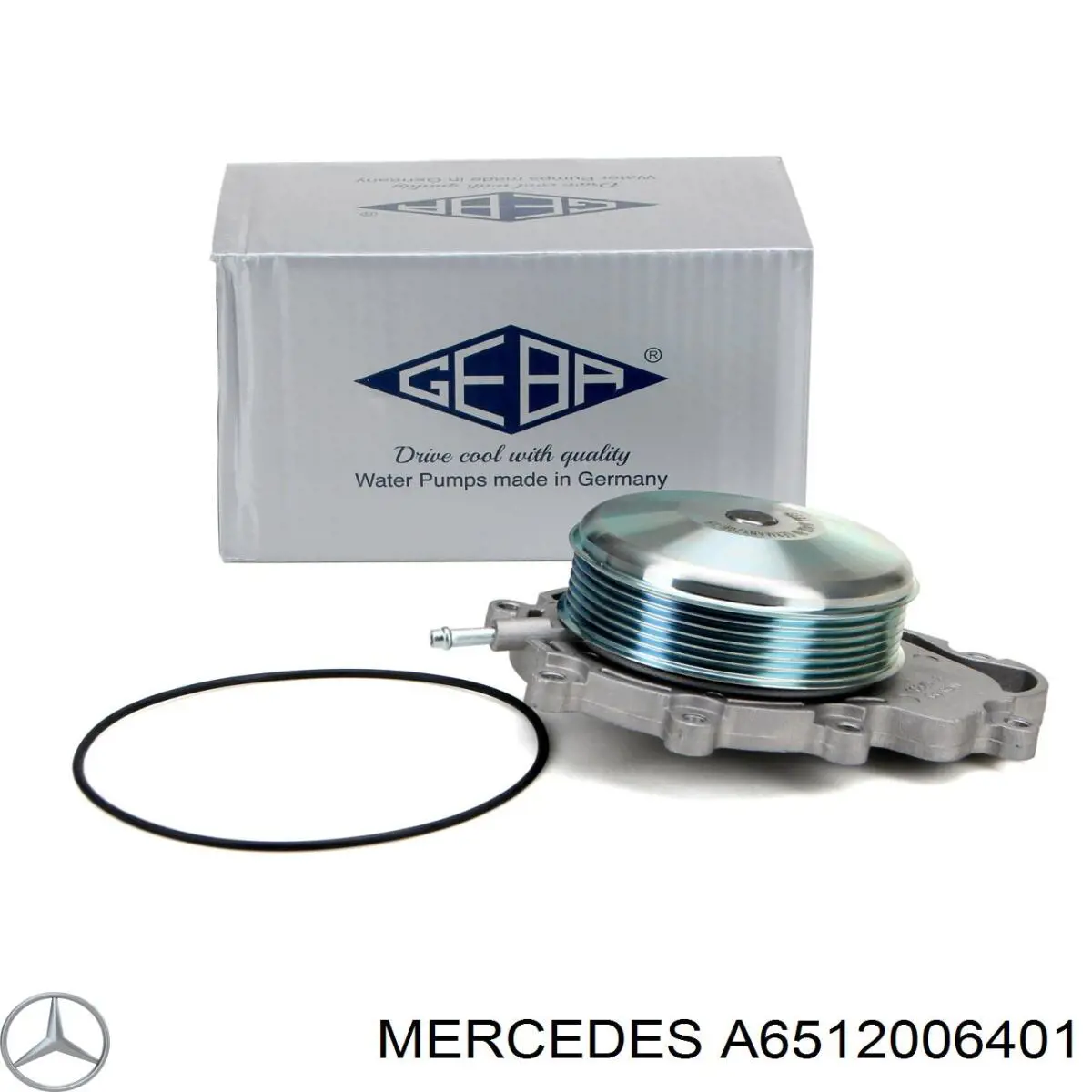 Bomba de agua A6512006401 Mercedes
