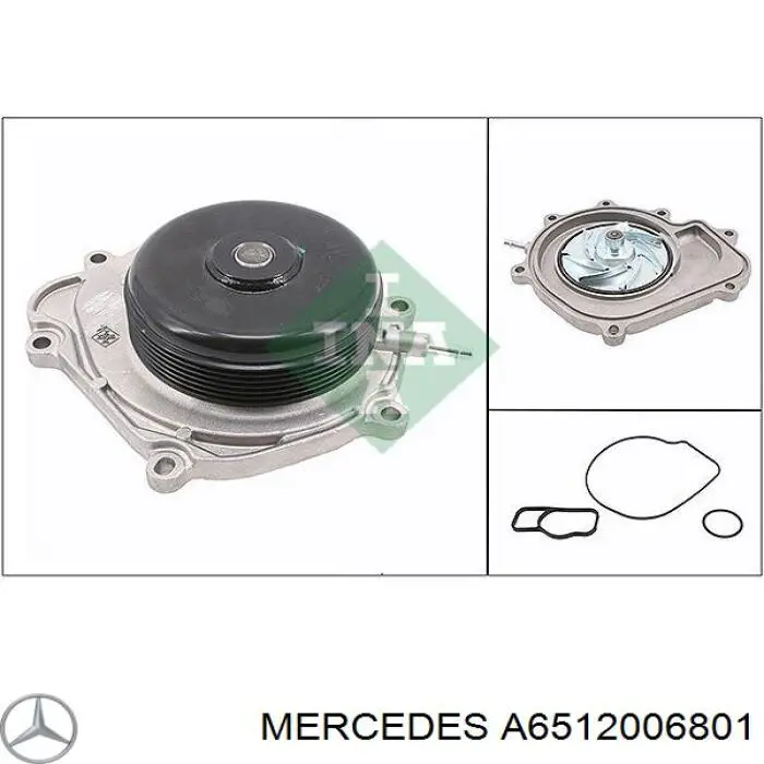Bombeadora de agua Mercedes A6512006801 precio, desde 88,97 EUR