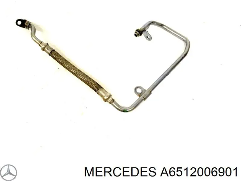 Comprar A6512006901 Mercedes Manguera de radiador EGR, línea de retorno