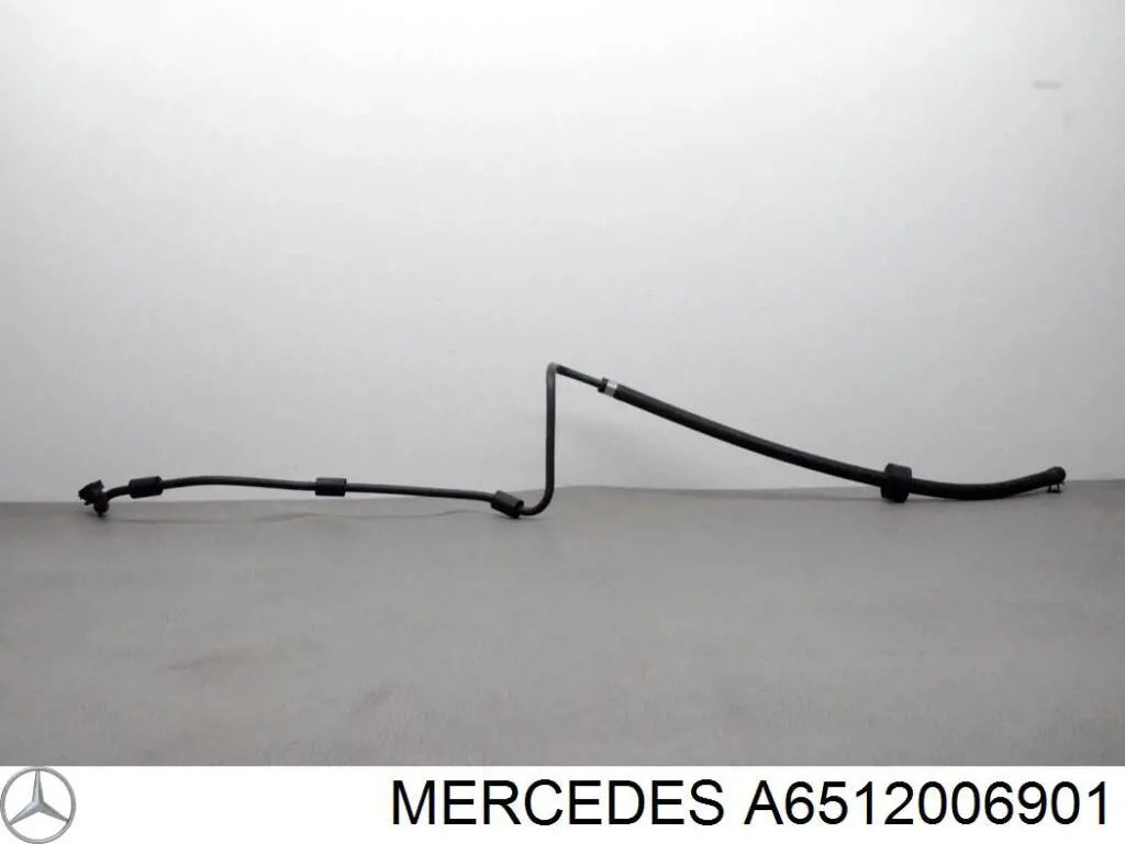 Manguera de radiador EGR, línea de retorno A6512006901 Mercedes