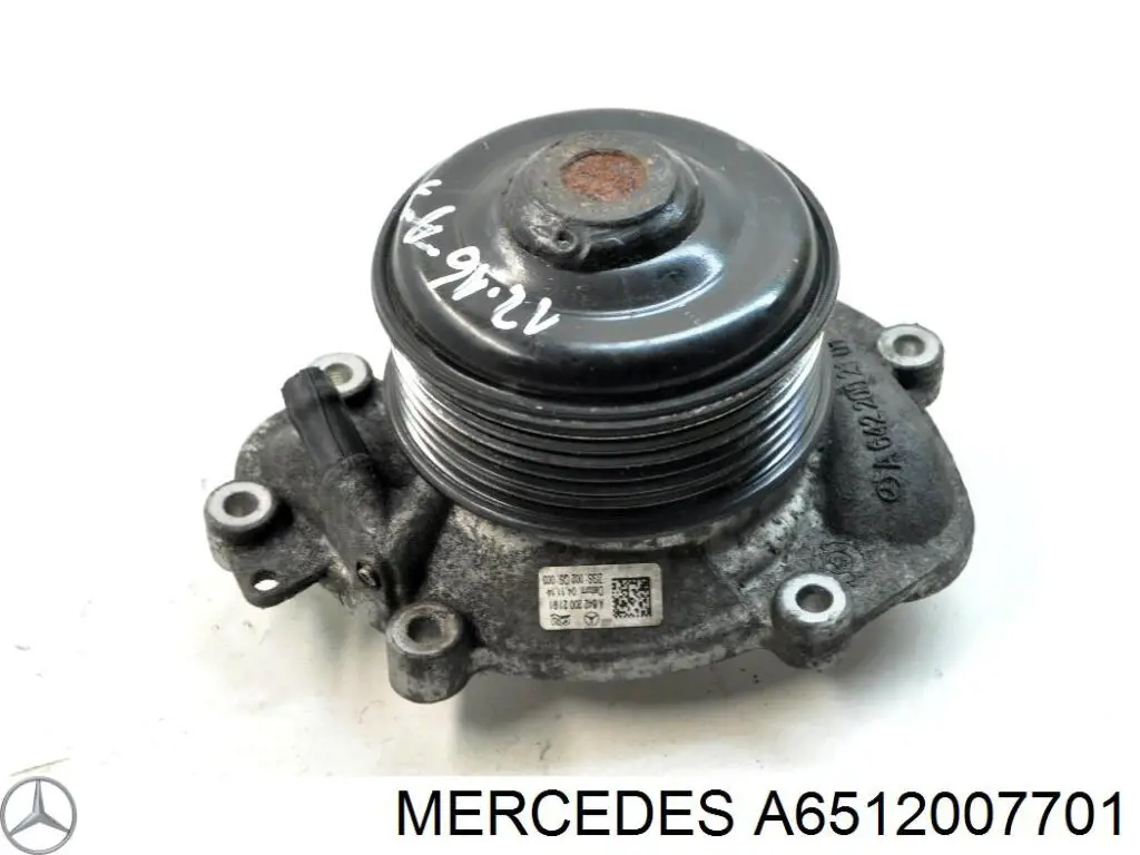 Motor de agua Mercedes A6512007701
