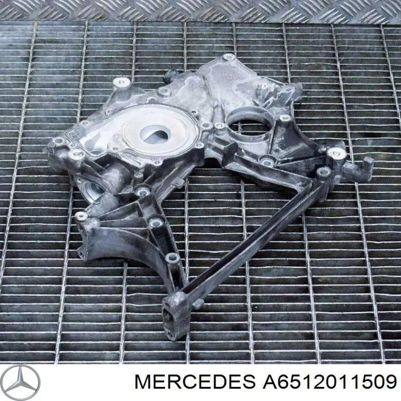 A6512011509 Mercedes Tapa delantera del motor