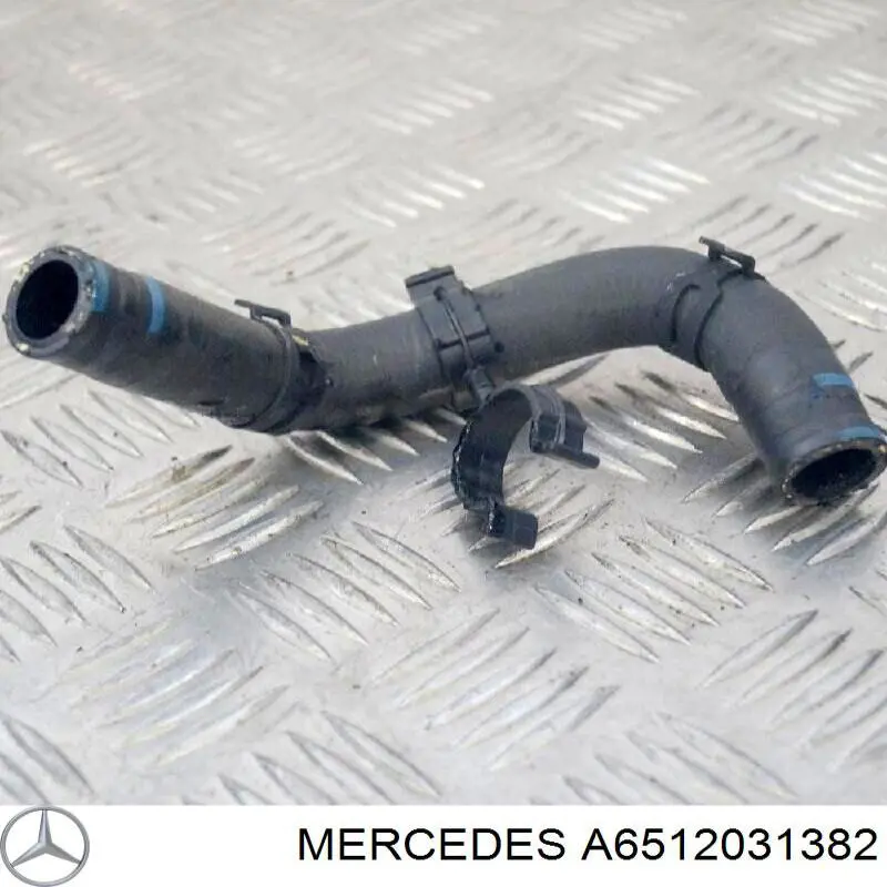 Manguera de retorno del enfriador de aceite A6512031382 Mercedes