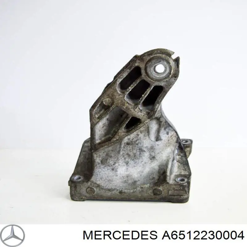 Soporte del soporte izquierdo del motor A6512230004 Mercedes
