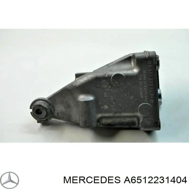 A6512231404 Mercedes Soporte derecho del motor