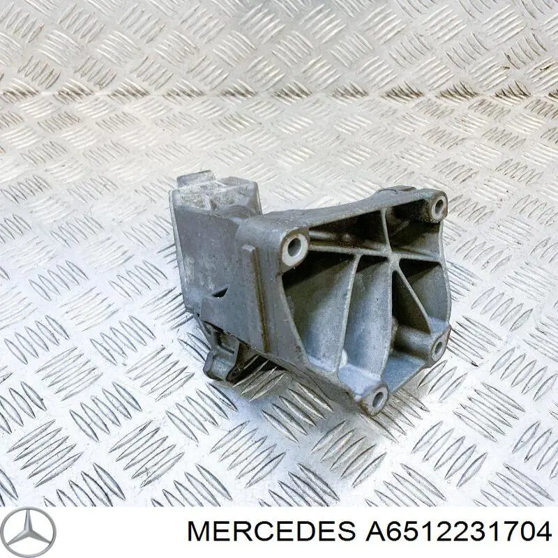 Soporte del soporte izquierdo del motor A6512231704 Mercedes