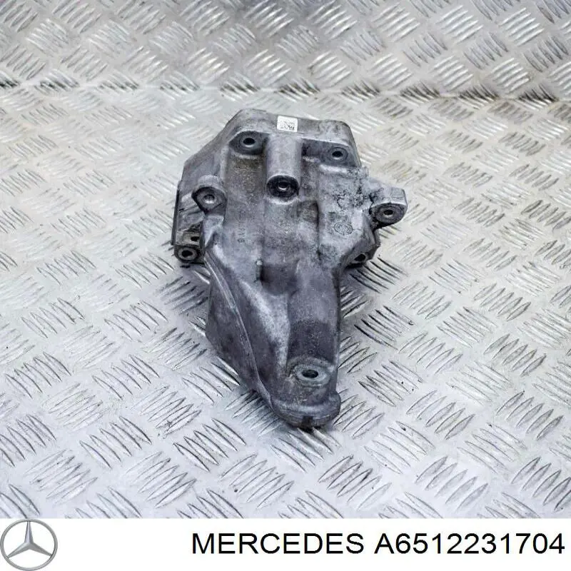 Soporte del soporte izquierdo del motor Mercedes A6512231704 precio, desde 42,11 EUR
