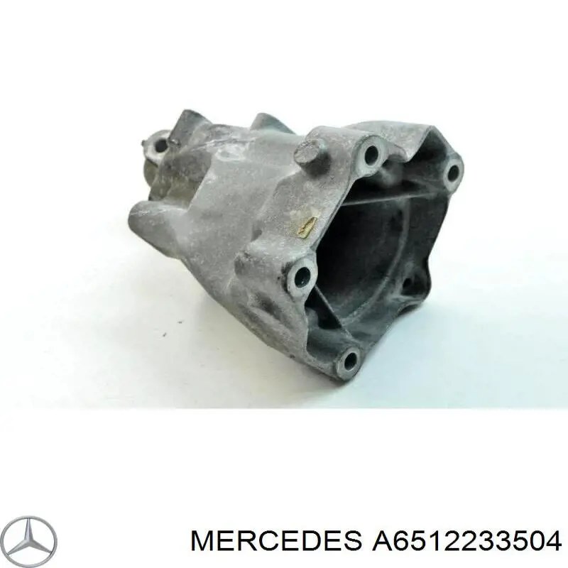 Soporte derecho del motor Mercedes A6512233504
