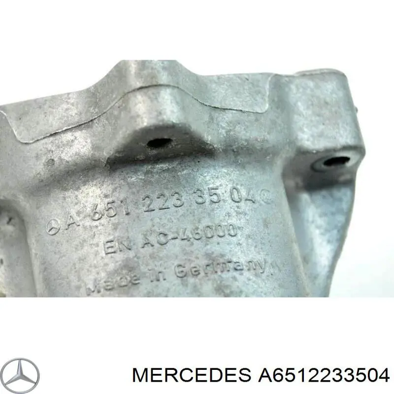 Soporte derecho del motor Mercedes A6512233504 precio, desde 53,72 EUR