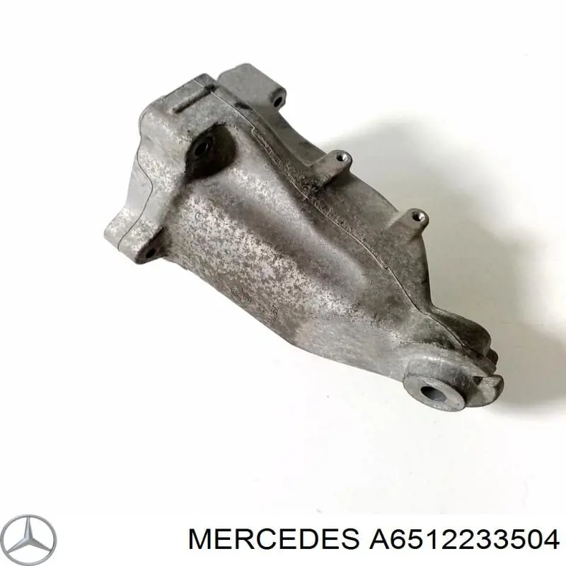 A6512233504 Mercedes soporte para taco de motor derecho