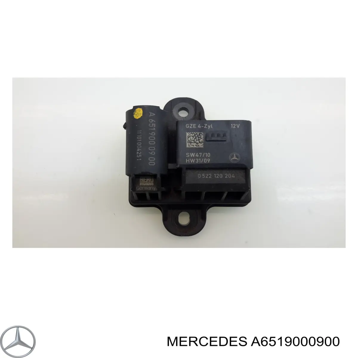 A6519000900 Mercedes relé de bujía de precalentamiento