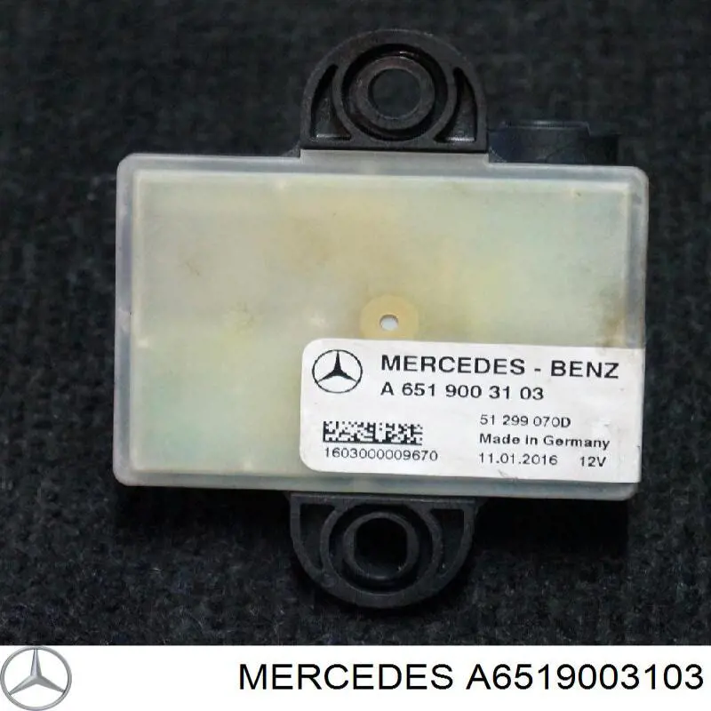 Comprar A6519003103 Mercedes Caja precalentamiento bujias