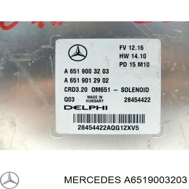 A6519003203 Mercedes