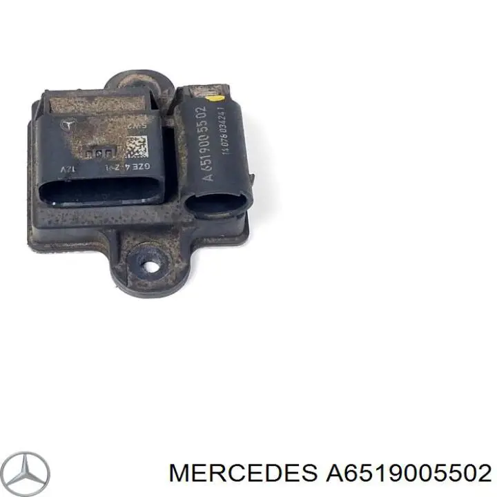 A6519005502 Mercedes relé de bujía de precalentamiento