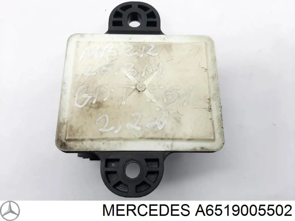 Relé de bujía de precalentamiento Mercedes A6519005502 precio, desde 66,79 EUR