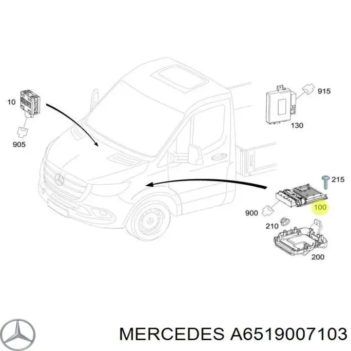 A651900710380 Mercedes