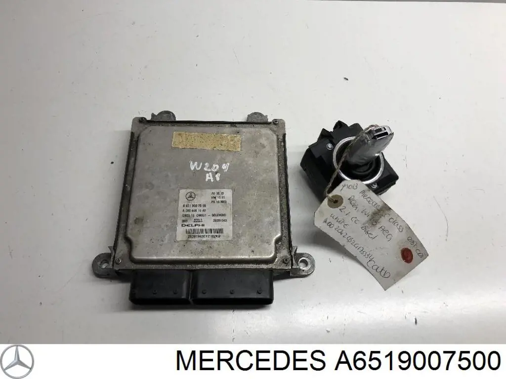 A651900750080 Mercedes módulo de control del motor (ecu)