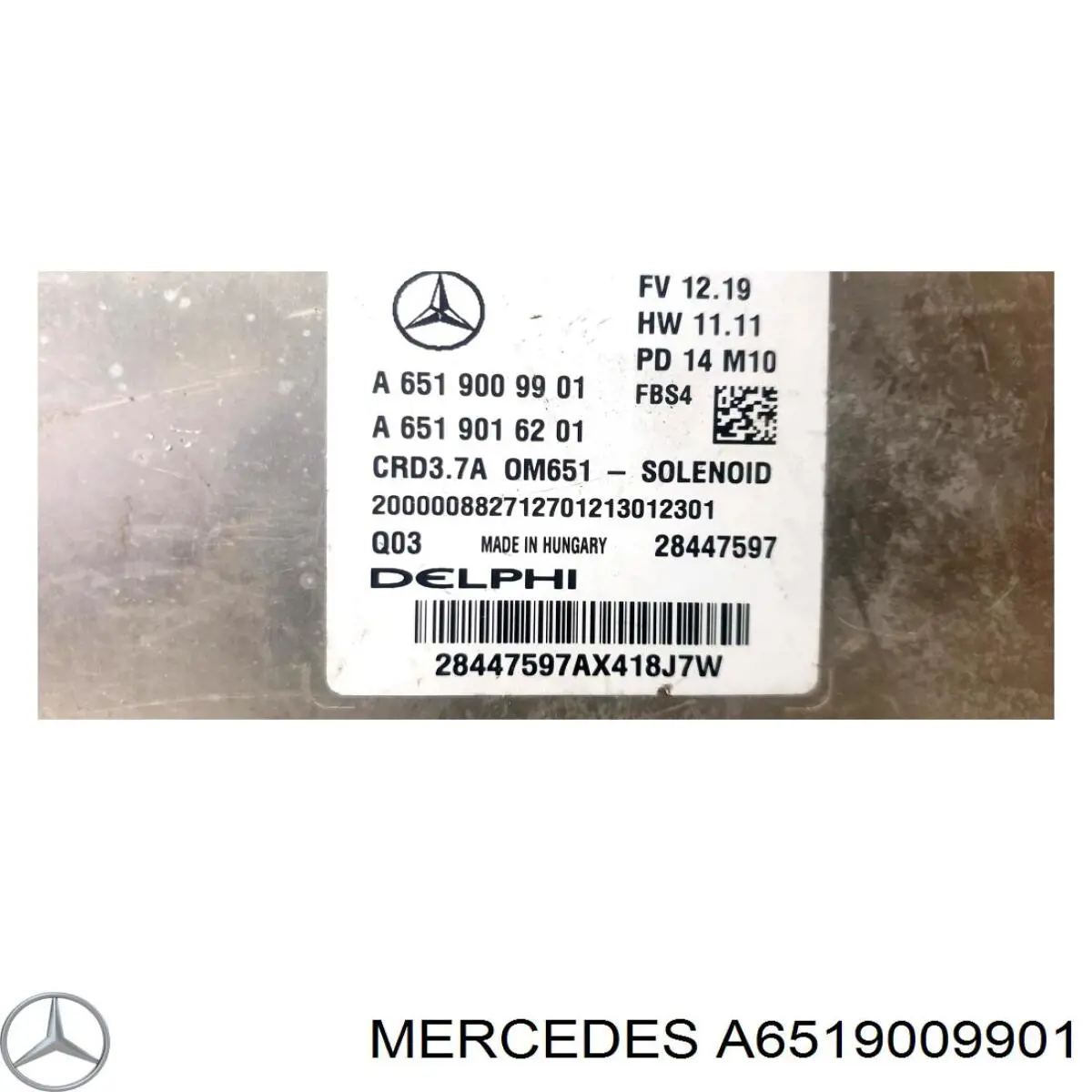 ECU 6519000503 Mercedes