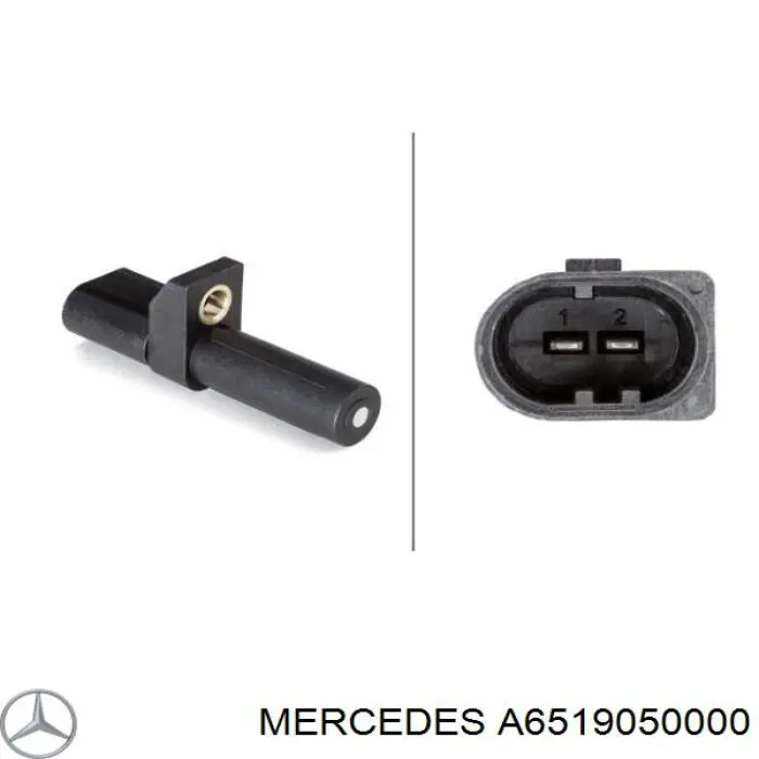 A6519050000 Mercedes sensor de cigüeñal