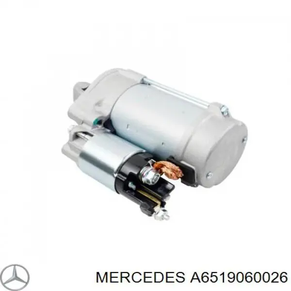 A6519060026 Mercedes motor de arranque