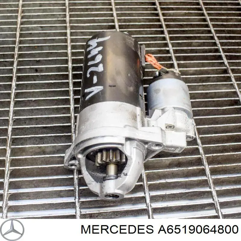 Motor de arranque A6519064800 Mercedes