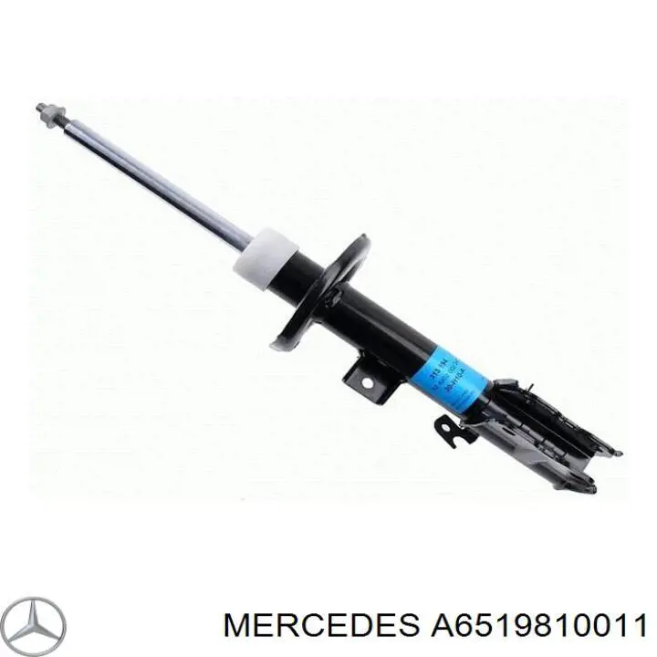 Eje de equilibrado A6519810011 Mercedes