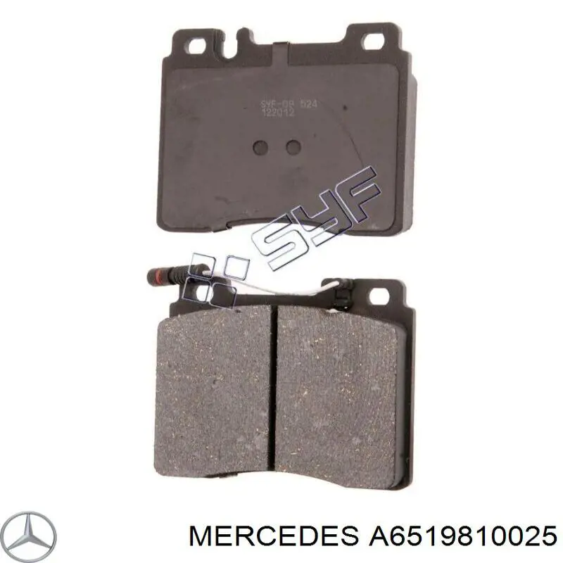 A6519810025 Mercedes