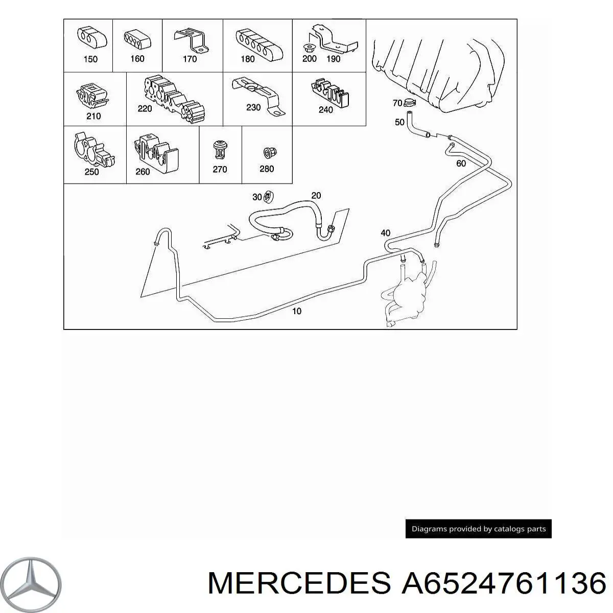 A6524761136 Mercedes 