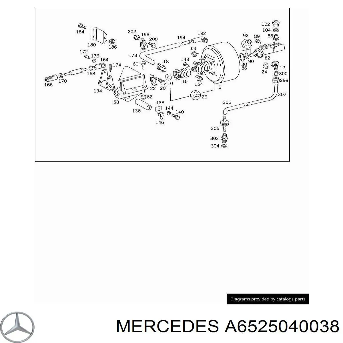 A6525040038 Mercedes