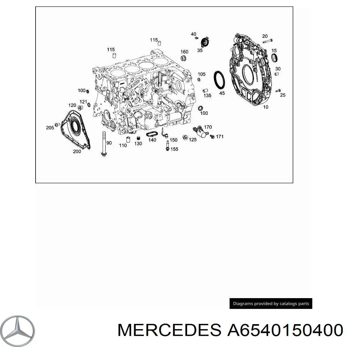 A6540150400 Mercedes