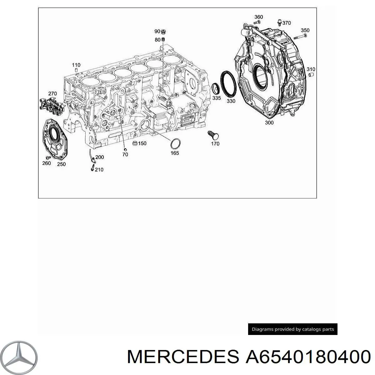 A6540180400 Mercedes