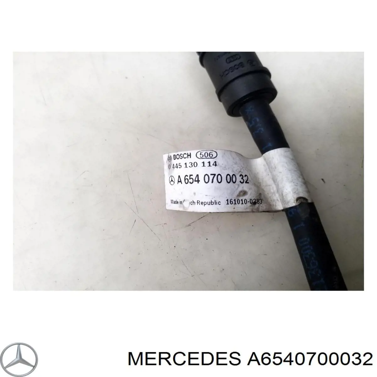 Tubería de retorno de combustible de los inyectores Mercedes A6540700032 precio, desde 74,87 EUR