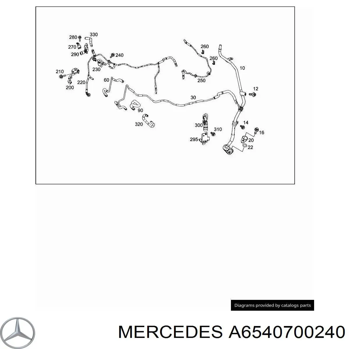 A6540700240 Mercedes