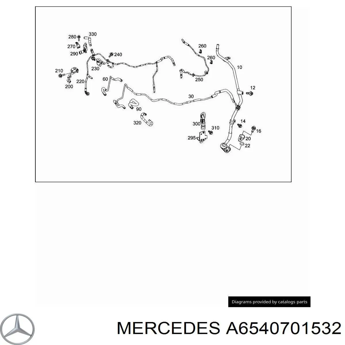 A6540701532 Mercedes