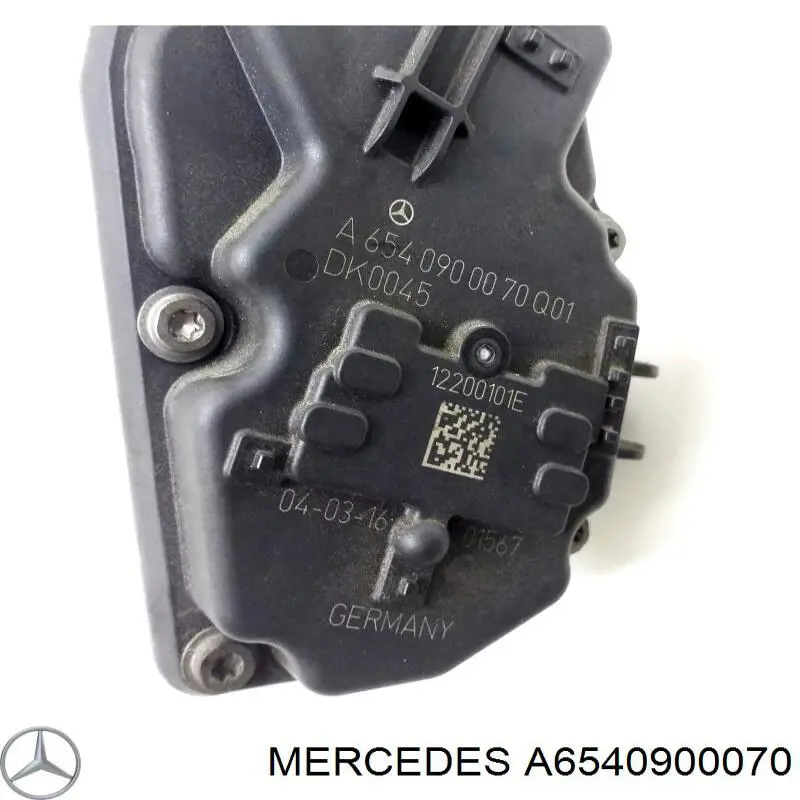 Caja de mariposa Mercedes A6540900070
