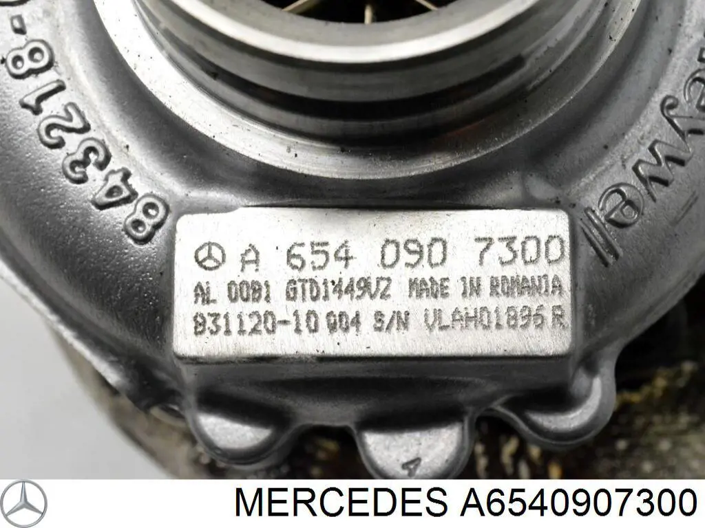 Turbo Mercedes 654090360164