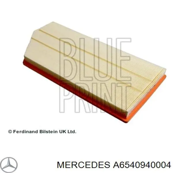 A6540940004 Mercedes filtro de aire