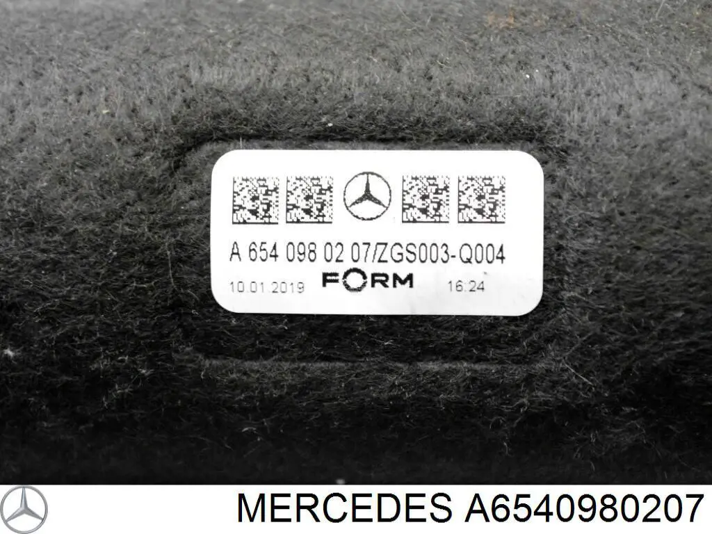 Manguera del intercooler Mercedes A6540980207 precio, desde 56,63 EUR