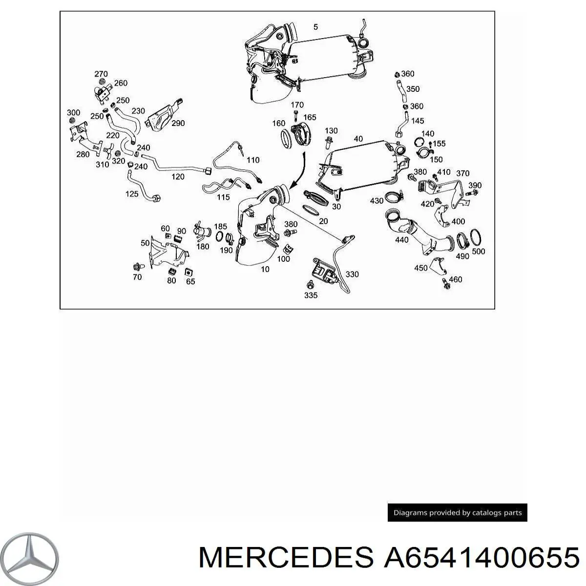 A6541400655 Mercedes